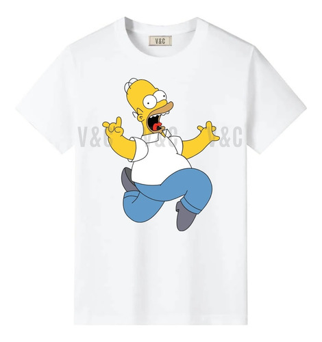 Remera Simpson Homero Bart Lisa Maggie Nene Nena Infantil