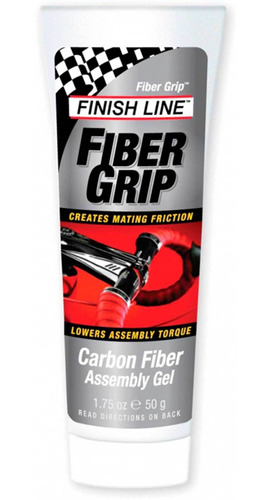 Gel Finish Line Fiber Grip 50g Grasa Montaje Carbono- Celero