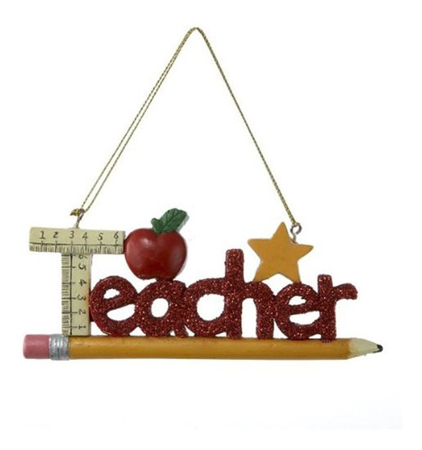 Kurt S. Adler Rbol De Navidad Con Texto En Ingls Teacher Wor