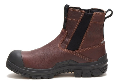 Imagen 2 de 6 de Zapato Caterpillar Throttle Nano Café Casquillo Waterproof