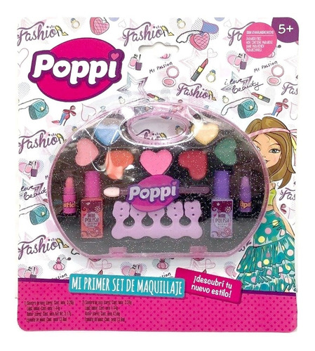 Imagen 5 de 10 de Kit De Maquillaje Para Nenas Set Belleza Sombras Y Esmaltes