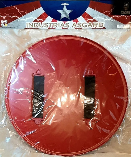 Escudo De Capitán América 45cm Doble Agarre Interior