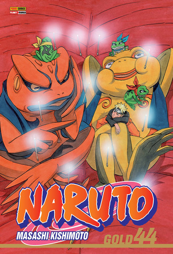 Naruto Gold Vol. 44, de Kishimoto, Masashi. Editora Panini Brasil LTDA, capa mole em português, 2022