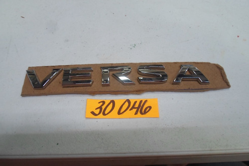 Emblema Trasero Nissan Versa 2012-2019 30046