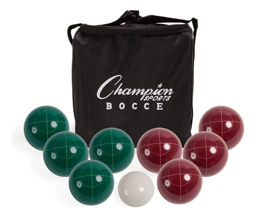 Champion Sports Juego De Bolas De Bocce: Tournament Serie...