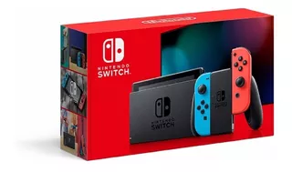 Consola Nintendo Switch Neon V2 Bateria Extendida Cuotas Ade