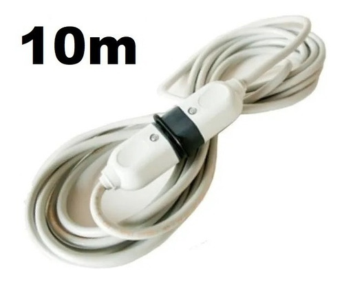 Imagen 2 de 9 de Alargue Prolongador 10mts Marca Kalop Norma Iram Color Gris