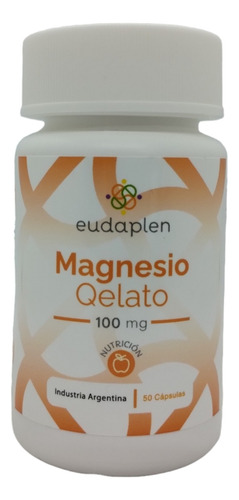 Magnesio Qelato Eudaplen X50 Cap 100% Vegetal Hoch Sport