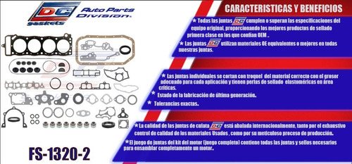 Juego De Empaques Toyota Pu R22 85 86 87 88 89 90 91 92 95