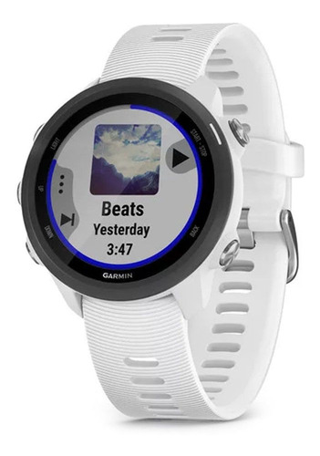Smartwatch Garmin Forerunner 245 Music Gps 1.2  7 Días Blanc