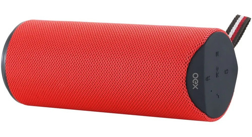 Imagem 2 de 2 de Caixa De Som Bluetooth 20w Oex Spool Sk410 Vermelho