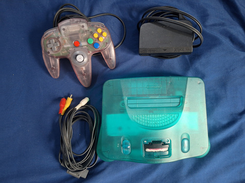 Nintendo 64 Ice Blue Celeste (Usado)