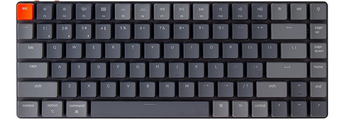 Teclado Keychron K3 V2, Mecánico, 84 Teclas, Inálambrico