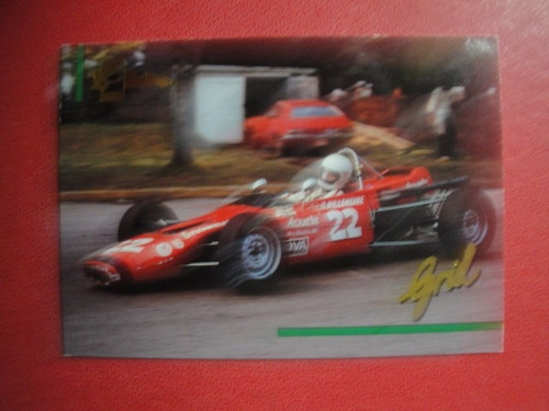 Figuritas Grid Formula 1 Año 1992 Gilles Villeneuve Nº148
