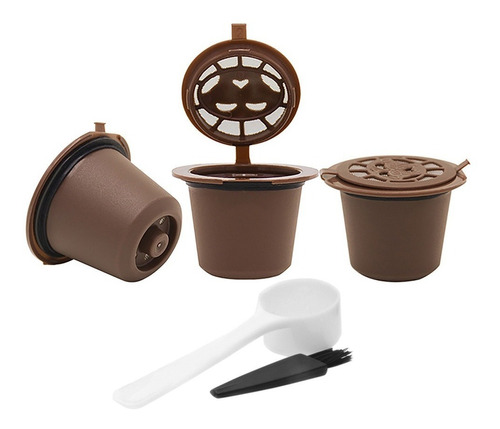 Set X 3 Capsulas Recargable Ecológica Cafe Maquina Nespresso