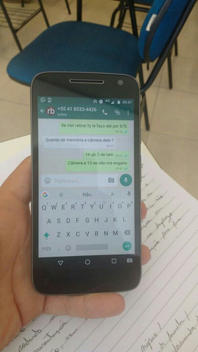 Moto G4 Preto