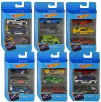Comprar Hot Wheels Pack 3 Autos En Caja Original Mattel
