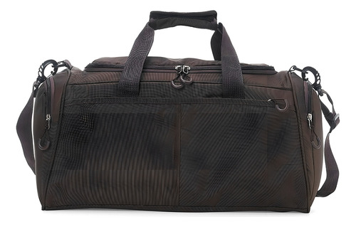 Sacola Mala De Mão Bolsa De Viagem E Academia Extra Grande Cor Preto