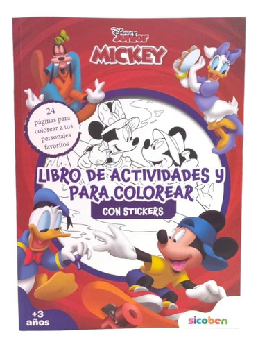 Libros De Actividades Y Para Colorear Con Stickers