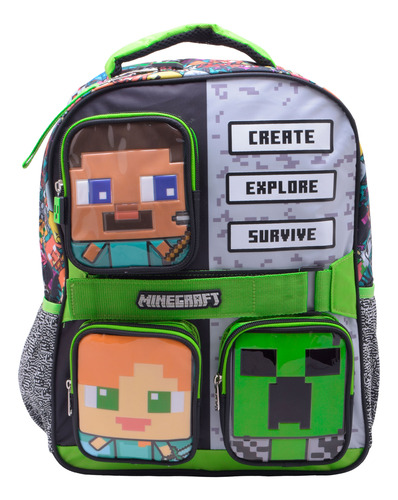 Mochila Infantil Microsoft Minecraft 20 L