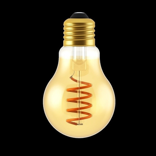 Lámpara Filamento Gold Led Dorada 5 Watts E27 Candil