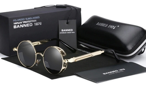 S Gafas Sol  Polarizadas Uv400 Banned Retro Mujer Hombre