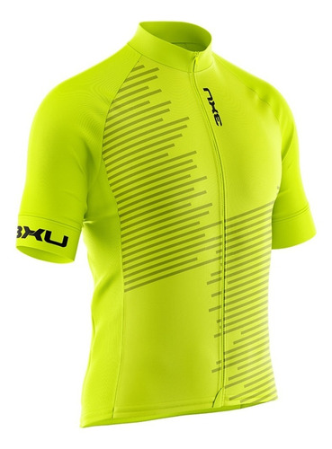 Imagem 1 de 1 de Camisa Ciclismo Masculina Manga Curta G Verde Refactor Mtb