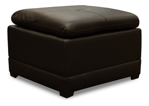 Taburete De Piel Genuina - Conforto Muebles