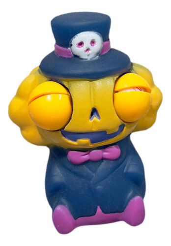 Cn Brinquedo De Apertar Sensorial Em Formato De Abóbora
