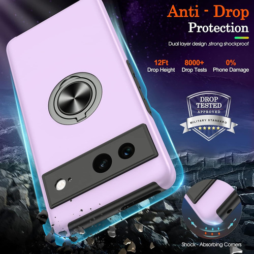 Funda Para Google Pixel 7 Case Magnético Soporte Anillo