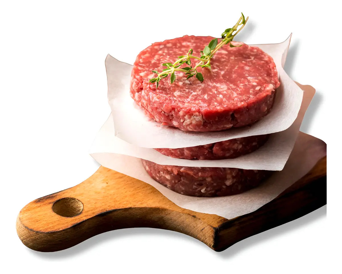 Papel Manteiga Separador De Carne Hamburguer 15x15 C/1000