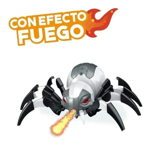 Araña Robótica Spid Fire Con Luz Y Sonido