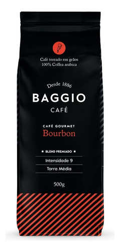 Baggio Bourbon Espresso Grão 500g