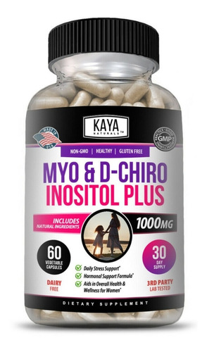 Myo & D-chiro Inositol 60 Caps - Unidad a $130000