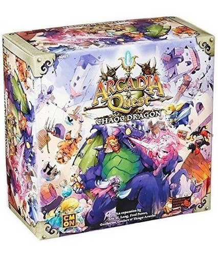 Cmon Arcadia Quest Chaos Dragon Board Game