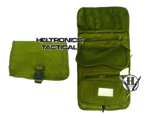 Neceser Militar De Campaña Nylon 600d Verde Reforzado