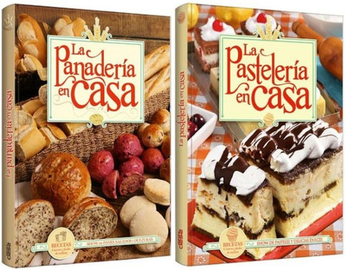 Oferta 2 Libros Panaderia En Casa + Pasteleria En Casa Clasa