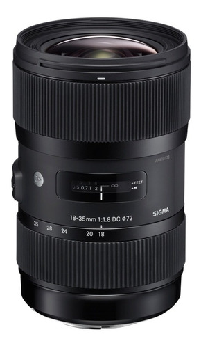 Lente Sigma 18-35mm F1.8 Dc Hsm Art Para Canon Ef