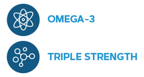 Óleo De Peixe Gnc Triple Strength Omega 3 1000 Mg, 120 Unida