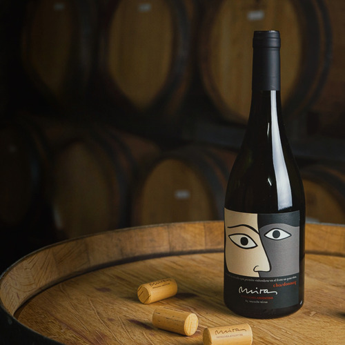 Vino Miras Crianza Chardonnay 6x750 Ml Bod Miras