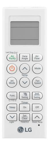 Ar-condicionado Split Cassete 1 Via Inverter LG 18.000 Btus 220v