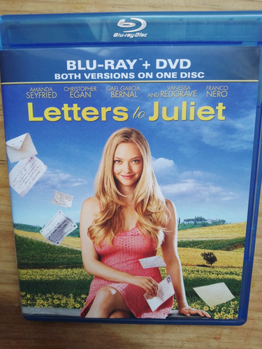 Dvd Y Bluray Película Cartas A Julieta, Amanda Seyfried