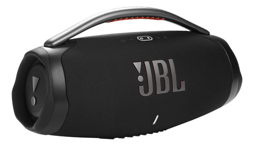 Jbl Boombox 3 - Alto-falante Bluetooth portátil, som potente e cor preta 110v