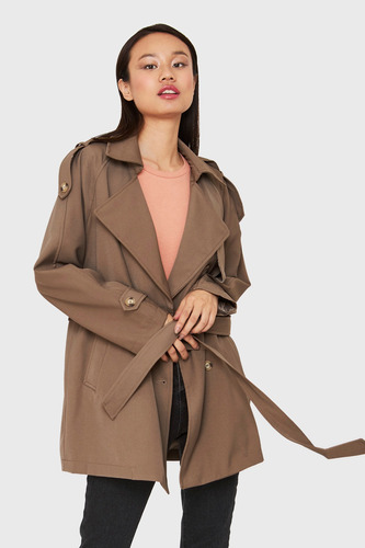 Trench Midi Taupe Nicopoly