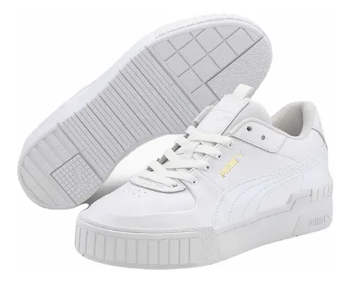 Puma cali sport sneakers white online