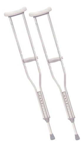 Conducir Muletas Médicas Rtl10433 Ajustables Para Caminar, P