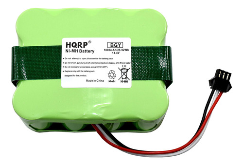 Hqrp Batería Compatible Con Bobsweep Bobi Classic, Bobi Pe.