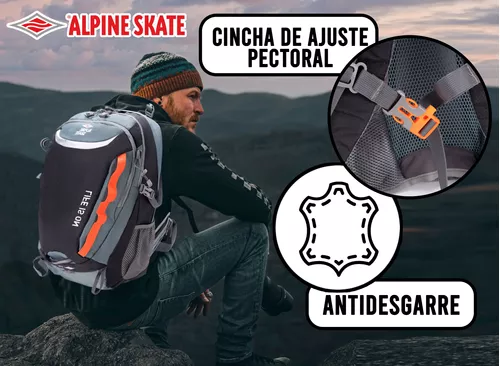 MOCHILA TREKKING Y CAMPING ALPINE SKATE 40 + 5 LT 27236