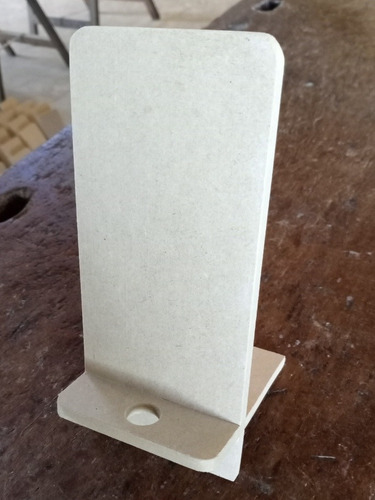 Imagen 1 de 6 de Soporte Para Celulares En Mdf Para Decorar O Pintar