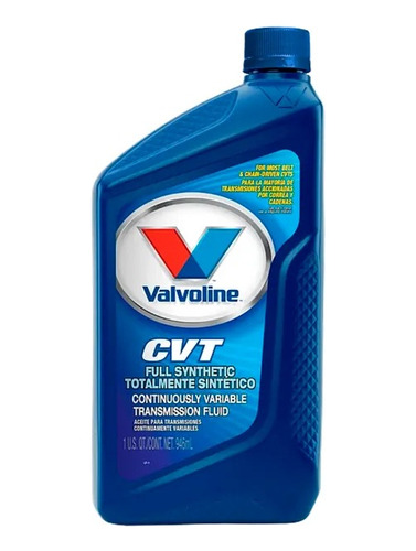 Lubricante Valvoline Para Cajas Cvt Sintetico 946ml. L46